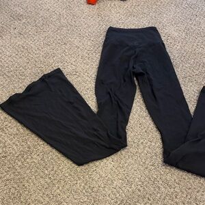 Arie dark grey flair leggings